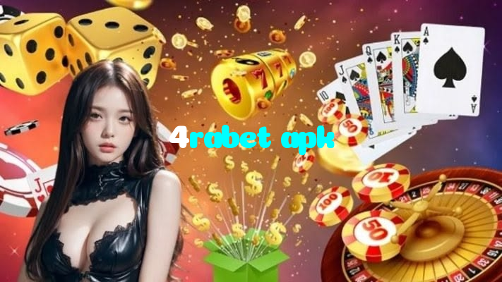 4rabet apk casino presented on mobile device in Pakistan with slots and live games